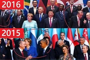 قصة صورتين تبادل فيهما بوتين وأوباما الأدوار مع أردوغان