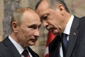 اردوغان وبوتين يبحثان ارساء هدنة في حلب