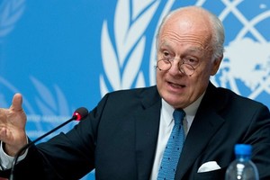 دي ميستورا يعتبر ان نجاح المفاوضات الأميركية الروسية حول سورية يمكن ان يحدث 'فارقا كبيرا'