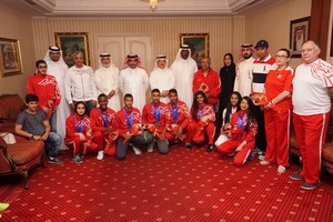 عسكر يشيد بالنتائج المتميزة لمنتخب المبارزة في البطولة العربية