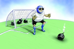 كاريكاتير 'البيان' الإماراتية: 'الإرهاب' يفوز على العالم