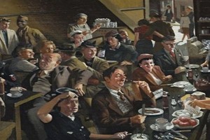 لوحة 'المطعم' تثير ضجة في أستراليا 