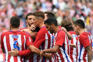 بالفيديو... خماسية لاتلتيكو في مرمى خيخون بالدوري الاسباني