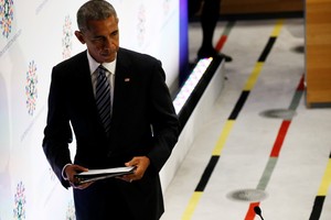 أوباما يمتدح ميركل وترودو لجهودهما في مواجهة أزمة اللاجئين