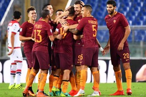 بالفيديو... روما يكتسح كروتوني برباعية والانتر يواصل انتصاراته في الدوري الايطالي