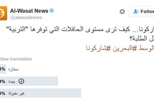 53 % من قراء 'الوسط' يرون بأن مستوى حافلات 'التربية' غير مقبولة