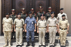 وفد عسكري مصري يزور المتحف العسكري لقوة دفاع البحرين