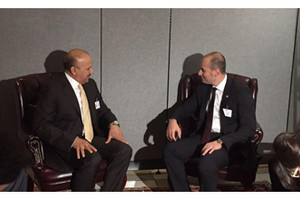 الأمين العام لمجلس التعاون يجتمع مع وزير الخارجية الجورجي       