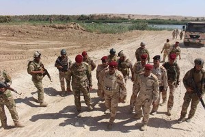 بالصور... جزيرة البغدادي في قبضة القوات العراقية