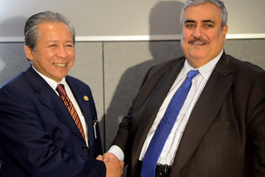 وزير الخارجية يجتمع مع وزراء خارجية الأرجنتين وماليزيا وسنغافورة ومالطا