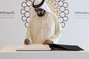 محمد بن راشد: معرض 'إكسبو' سيتحول لمدينة جديدة تضم أكبر مطارات العالم