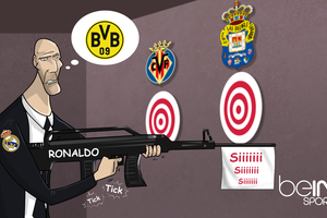 'كاريكاتير bein sports': هل يستيقظ رونالدو أمام دورتموند؟