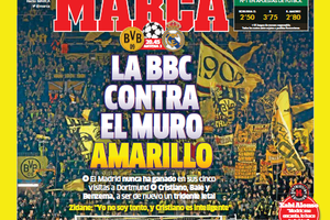 'صحف مدريد' تشد من أزر ريال مدريد قبل ساعات من 'نزاله' مع دورتموند بدوري الأبطال