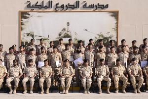 تخريج إحدى الدورات المتخصصة بالدروع الملكية 