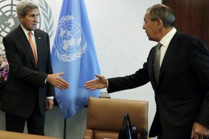 بيان: لافروف وكيري ناقشا تطبيع الوضع في حلب