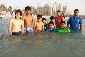 بالصور... رحلة ترفيهية لكشافة الدراز البحرية