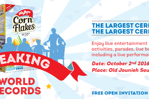 لبنان يدخل كتاب 'غينيس' من جديد... بالـ 'الكورن فليكس'