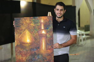 بالصور... توبلي تقيم مرسم حسيني في صالة مسجد السيدهاشم التوبلاني