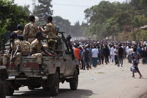 مقتل ما لا يقل عن 52 شخصا في تدافع أثناء مظاهرة مناهضة للحكومة الإثيوبية