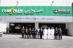 'إبراهيم خليل كانو' و'ميشلان' تدشنان رابع فروع تاير بلاس في البحرين  