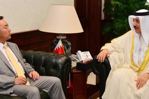 وزير العمل يلتقي سفير جمهورية كوريا الجديد