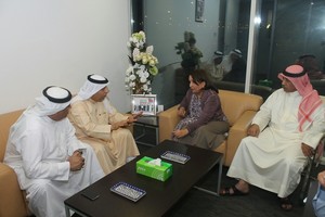 حياة بنت عبدالعزيز تجتمع بنادي البسيتين