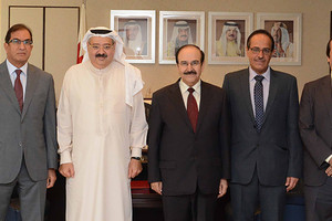 الوزير ميرزا يستقبل اثنين من المدراء الجدد