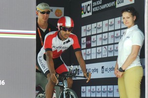 السعدي في المركز 66 عالميا في سباق الفردي ضد الساعة