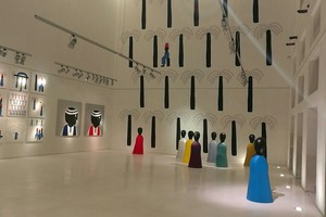 عمارة بن مطر تستقبل معرض الفنان المصري محمد الشرقاوي