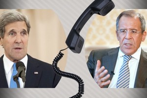 لافروف يبحث هاتفياً مع كيري سبل تطبيع الأوضاع في حلب السورية