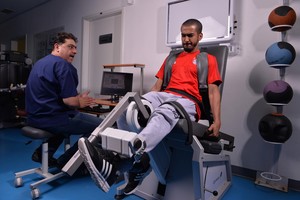 مركز الطب الرياضي يحقق نموا كبيراً في خدماته