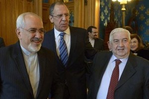 اجتماع ثلاثي مشترك بين وزراء خارجية إيران وروسيا وسورية