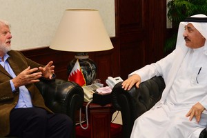 وزير 'العمل' يبحث سبل تطوير التعليم والتدريب مع المستشار مارتن فوريست