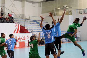 بالصور... البحرين يحقق انتصاره الأول في دوري كبار اليد على حساب سماهيج