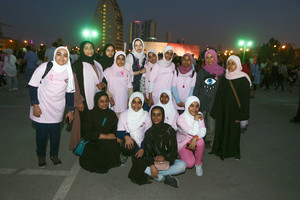 بالصور... جمعية البحرين لمكافحة السرطان تنظم مهرجاناًَ للمشي بعنوان 'لا أحد يقاتل وحده'