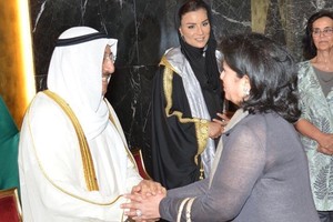 رئيسة 'الثقافة والآثار' تشارك في حفل افتتاح مركز الشيخ جابر الأحمد الثقافيّ