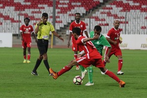 بالصور... البحرين يفرط في الفوز على الرفاع الشرقي في دورينا الكروي