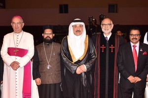 حميدان يرعى احتفالية 'ترانيم مسيحية'... ويؤكد احتضان البحرين لكل الديانات والثقافات