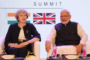 تيريزا ماي في زيارة إلى الهند لتعزيز العلاقات التجارية