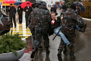 روسيا تقول إنها اعتقلت مجموعة مخربين أوكرانيين في القرم