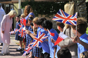 دوقة كورنوال تزور مدرسة سانت كريستوفر