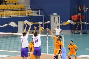 بالصور... فوز سهل لداركليب على الدير في كأس 'اتحاد الطائرة'