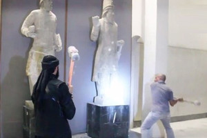 القوات العراقية تسيطر على بلدة نمرود الآشورية