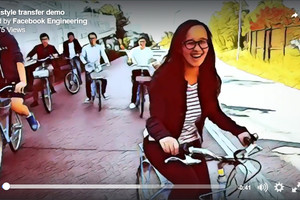 بالفيديو... 'فيسبوك' تطلق تطبيق 'ذكاء اصطناعي' لعمل فلترات على الفيديو والبث المباشر بشكل مدهش