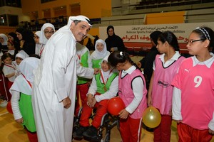 بالصور.. تنظيم اليوم الرياضي لذوي الإعاقة لمدارس البنات بالمرحلة الابتدائية