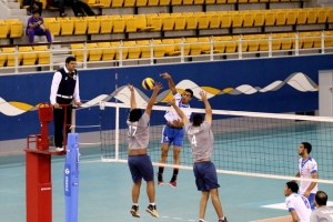 ﻿تأهل داركليب والنصر لثاني أدوار كأس «اتحاد الطائرة»