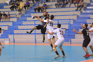 بالصور... باربار يواصل انتصاراته في 'دوري اليد' على حساب التضامن