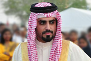 عبدالله بن خالد يهنئ ناصر بن حمد لحصوله على وسام 'أنوك'