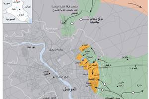 انفوجرافيك... إلى أين وصلت معارك الموصل
