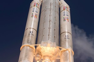 انطلاق صاروخ يحمل طاقماً جديداً إلى محطة الفضاء الدولية